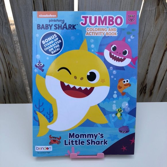 Pink Fong Baby Shark Coloring & Activity Kid Book - Picture 1 of 3